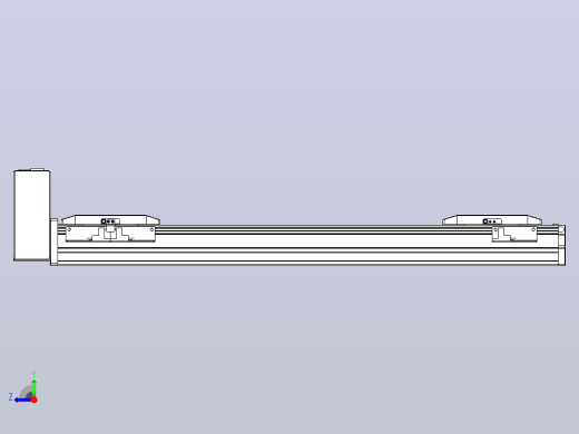 皮带直线轴双滑块型TPA-GCBS-50-P42-L150-RU-M10-N3右视缩略图