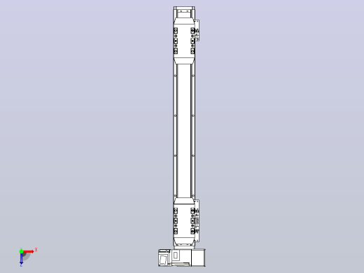 皮带直线轴双滑块型TPA-GCBS-50-P42-L150-RU-M10-N3俯视缩略图