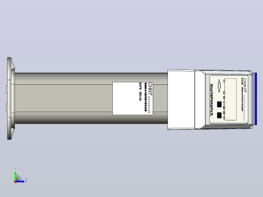 BAFB 250-30智能组合式低电压并联电容器三维模型202202左视缩略图