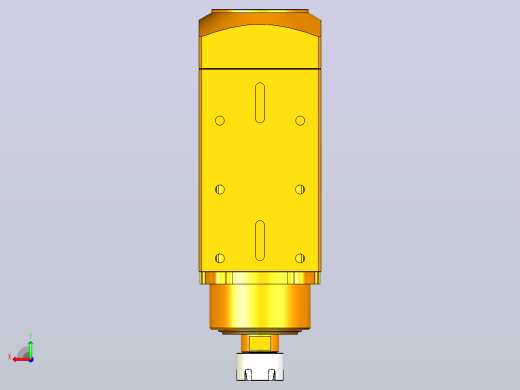 5360A-ER25木工高精雕铣系列手动换刀电主轴[SFM5360A-06-2.2KW-TMP-ER25]后视缩略图