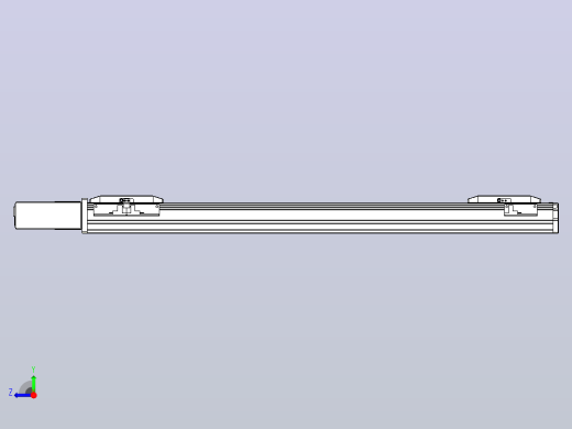 皮带直线轴双滑块型TPA-GCBS-50-P42-L225-QR-M10-N3右视缩略图