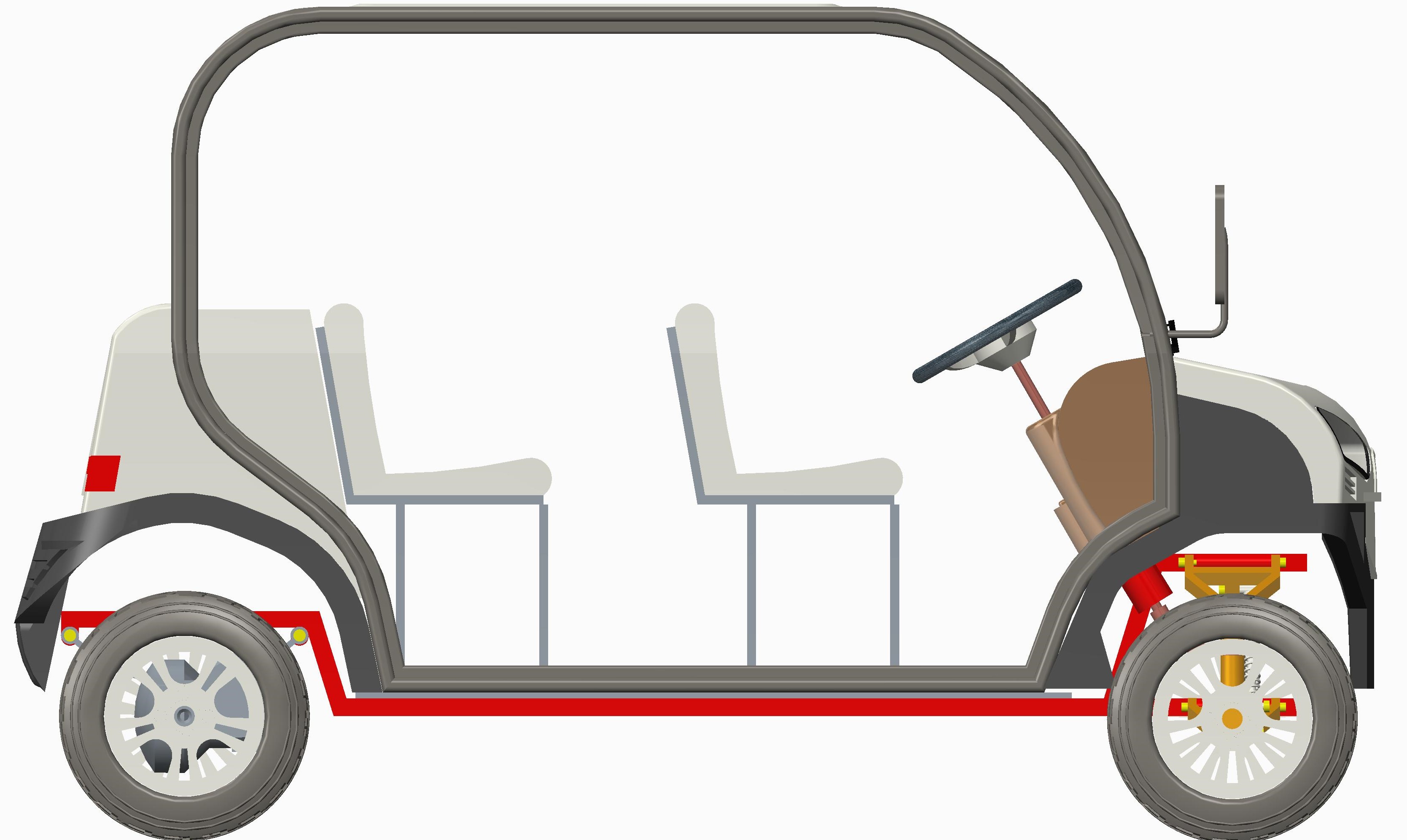 4座电动汽车