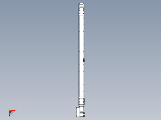 皮带直线轴双滑块型TPA-GCBS-80-P60-L600-QL-M20-N3俯视缩略图