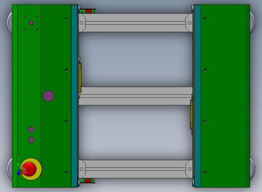 0.5米接驳台（SMT生产线之间的连接）前视缩略图