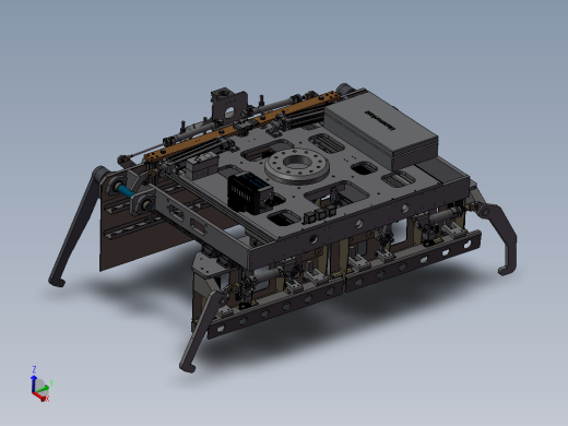 机械夹爪机器人手爪sw12
