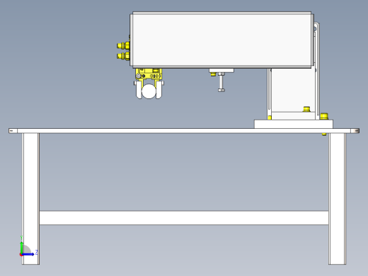 小型机械手夹具sw18左视缩略图