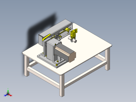 小型机械手夹具sw18正等轴测缩略图