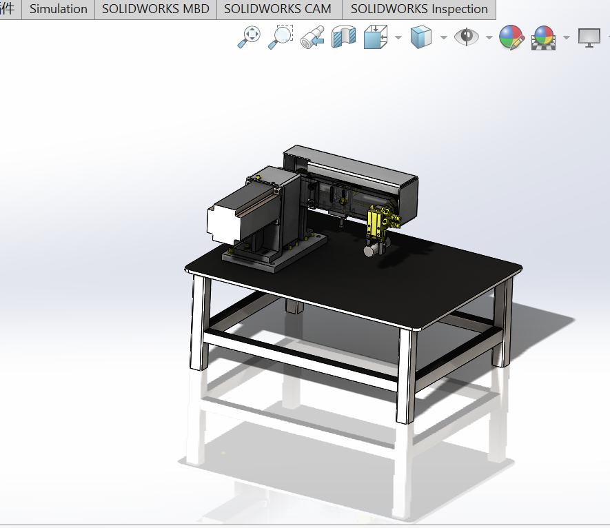 小型机械手夹具sw18