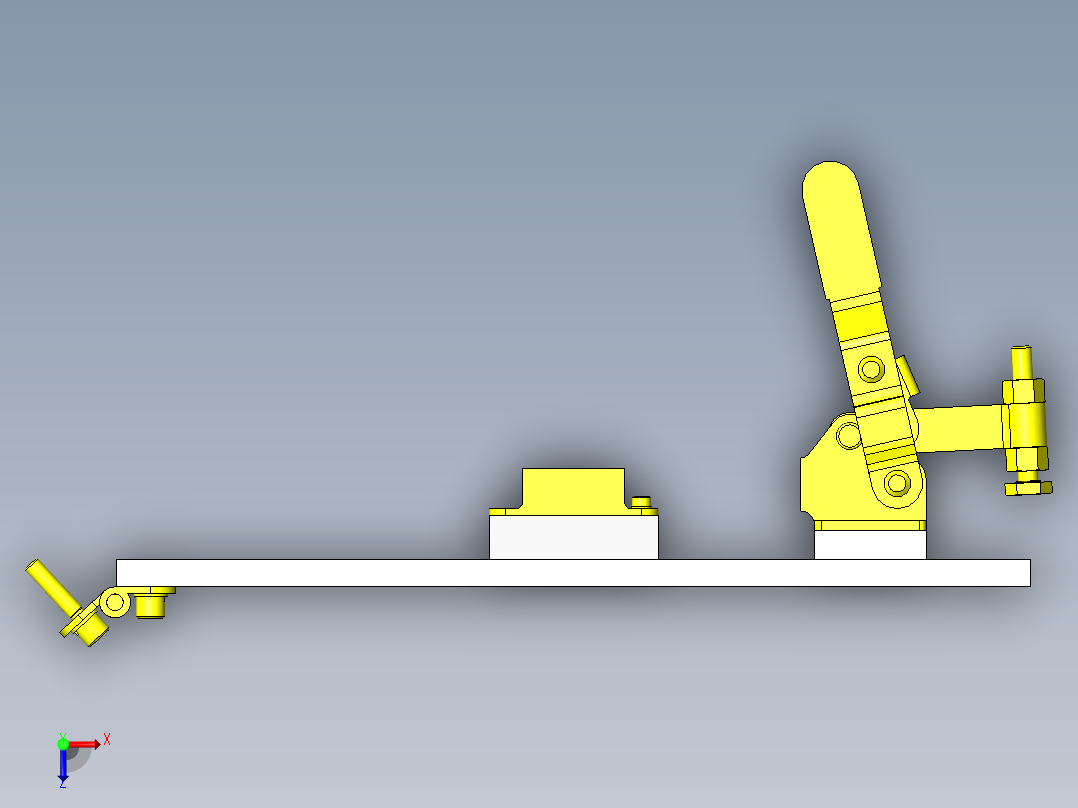简易密封门俯视图