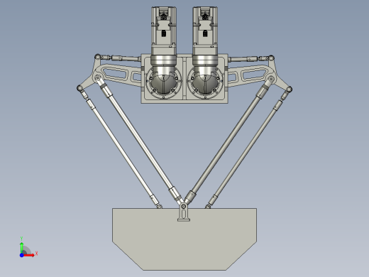 并联机器人D2-350前视缩略图