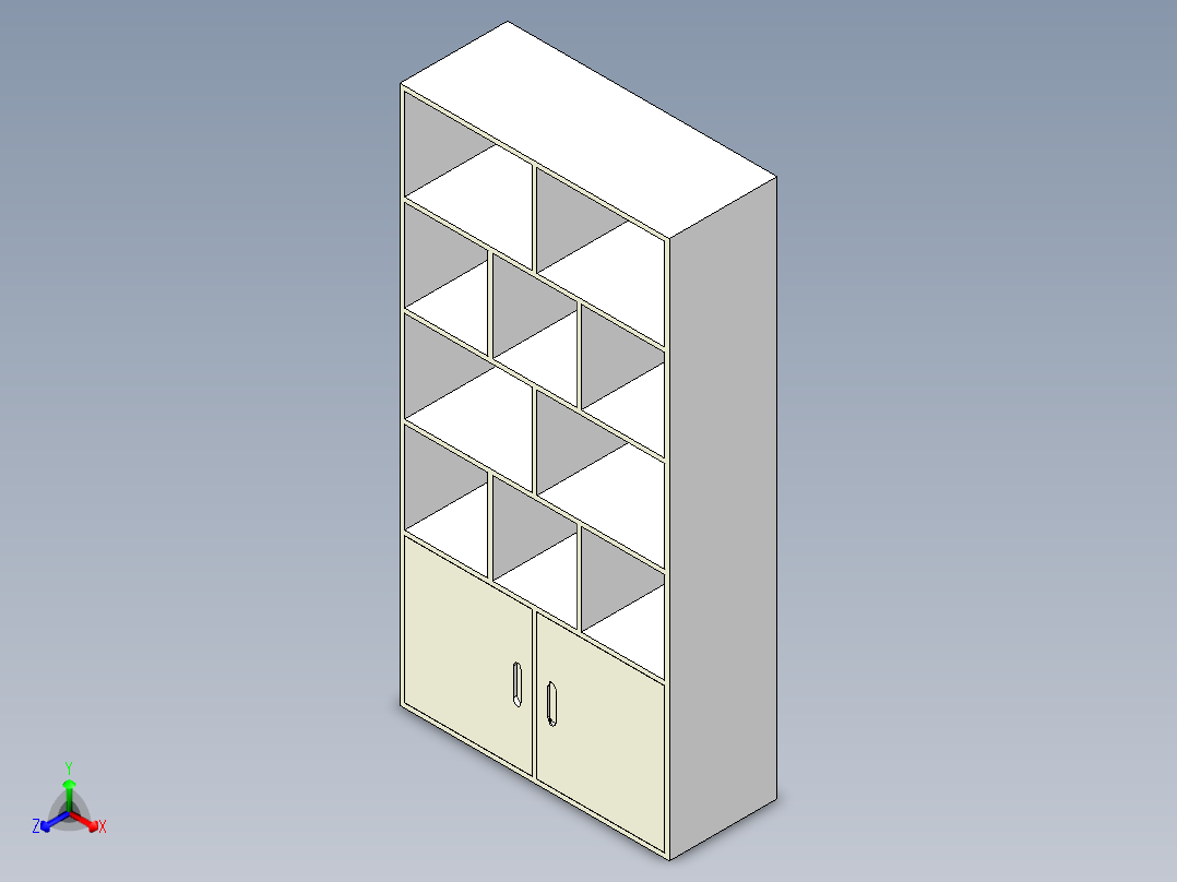 书柜(232式格局）