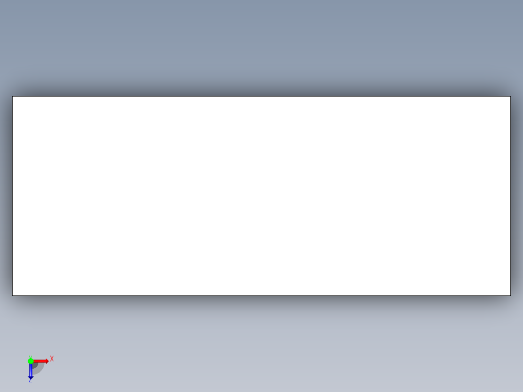 书柜(232式格局）俯视图