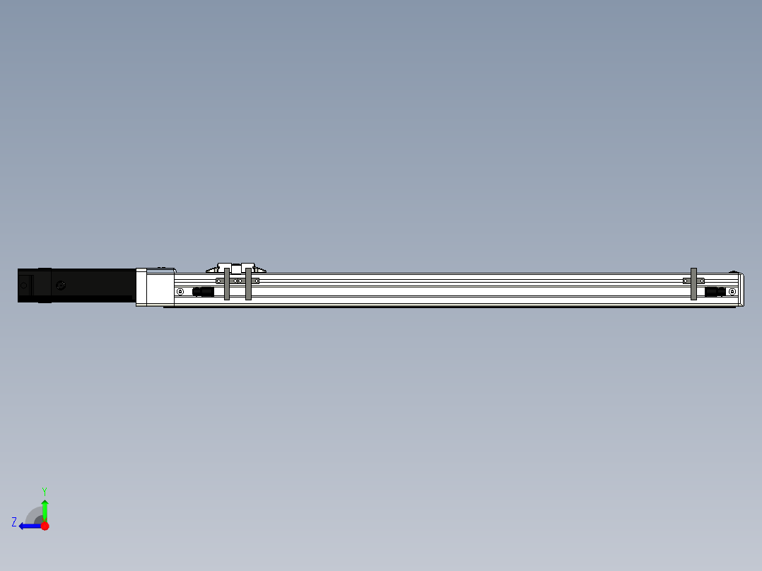 Toyo东佑达直线模组-ECH5-550-BC+煞車右视图