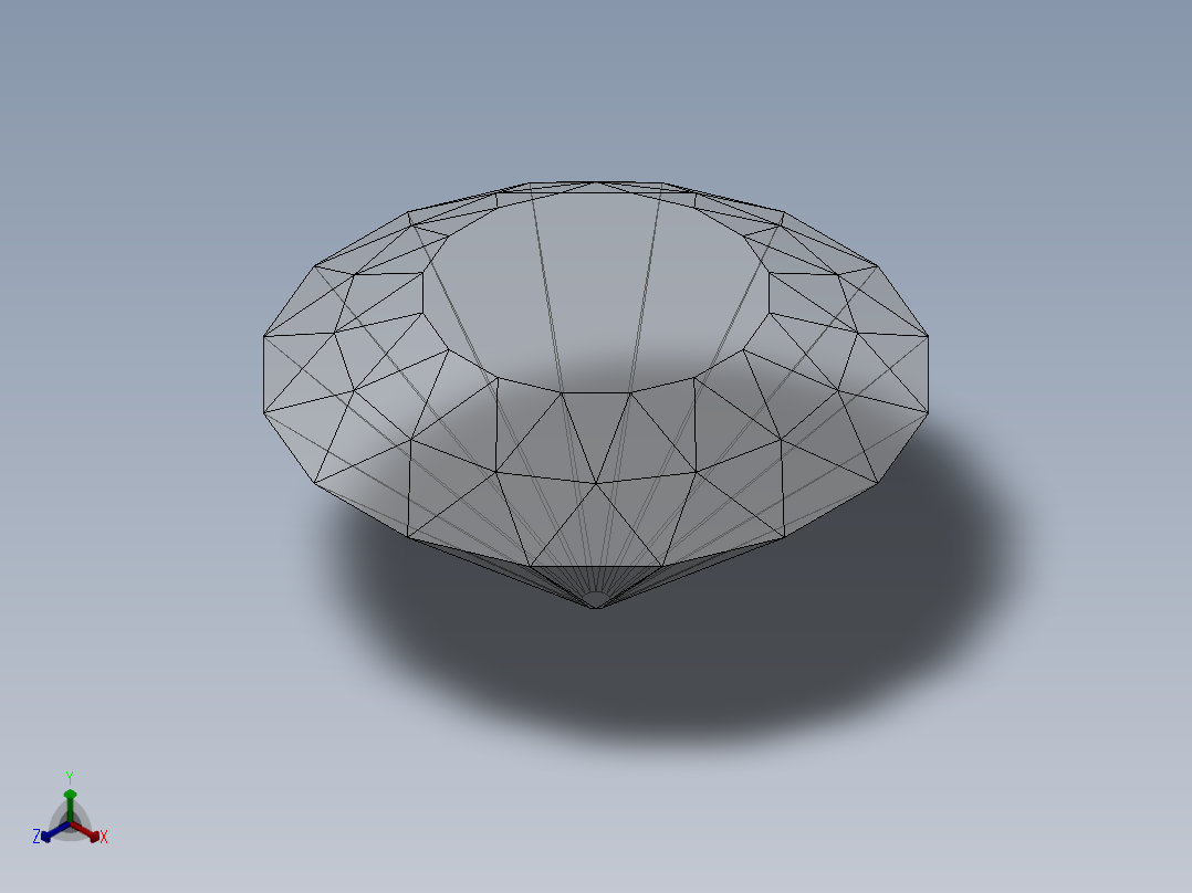 钻石正等轴测图