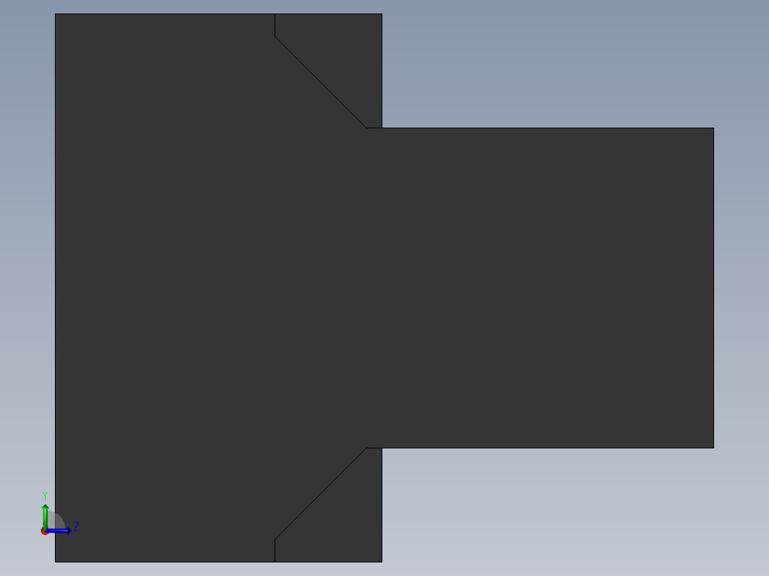 FDC-34 ( DS1018-2.54-34L )左视图