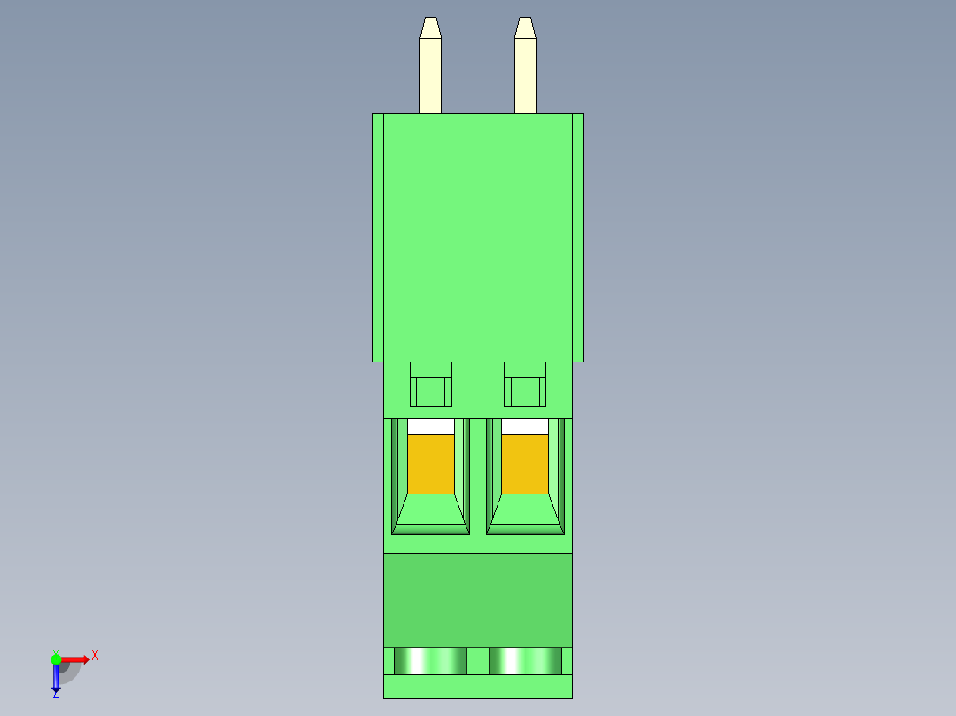15EDG-3.5-2P(V-Hht)俯视图