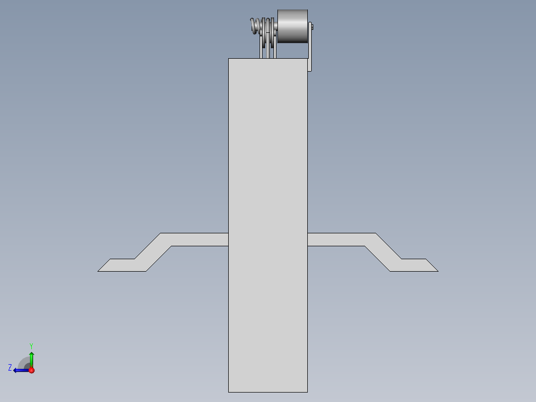 龙门架式汽车检测设备右视图