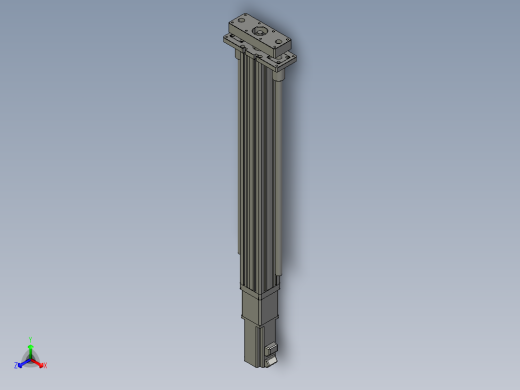 12VZ电动缸-VZ6D-S500-BC