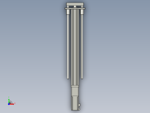 12VZ电动缸-VZ6D-S500-BC前视缩略图