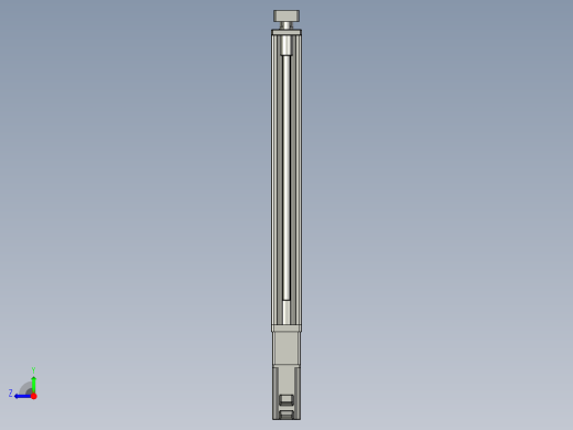 12VZ电动缸-VZ6D-S500-BC右视缩略图