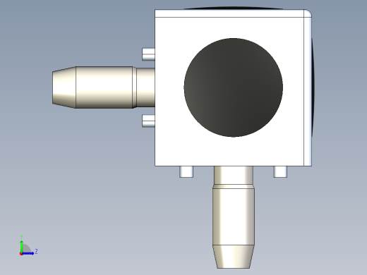 型材-BR 3D 40X40 CUBIC CONNECTOR 3842549868左视缩略图