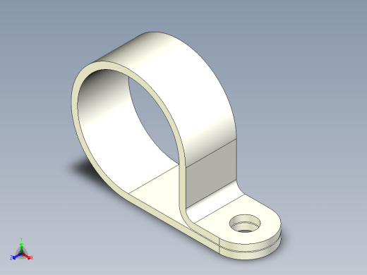 HP 系列 P 夹-H14P-NA正等轴测缩略图