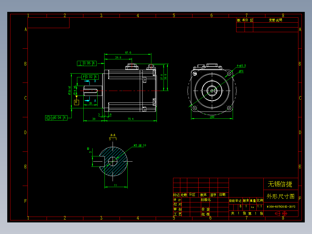 电机MS6H-60TH30B3-20P2.DWG
