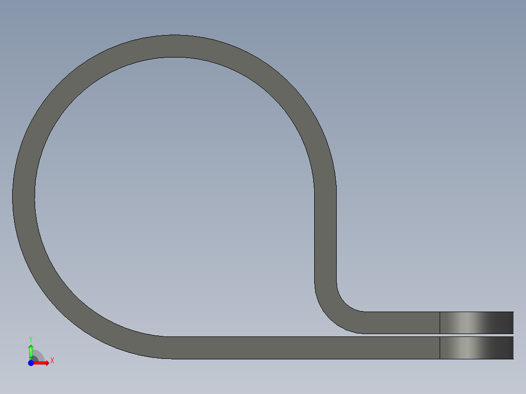 HP 系列 P 夹-H11P-BK前视图