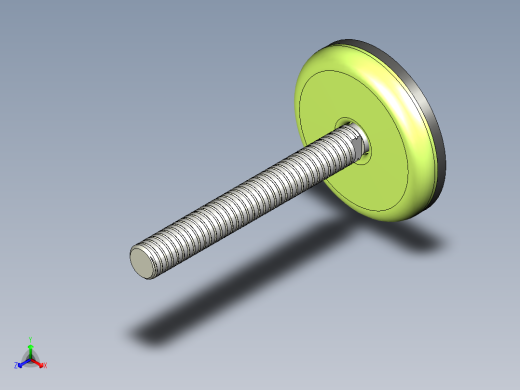 不銹鋼水平調整腳座547-3D多系列多零件图纸模型