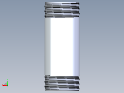 CPVC管件33-Sch80_Nipple_MPTxMPT_9861-256_2in x 6in后视缩略图