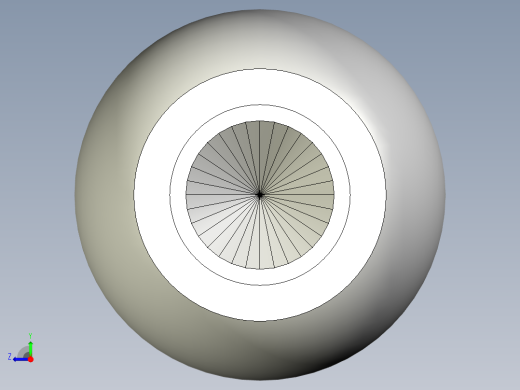 端桿軸承10.(B)-3D多系列多零件图纸模型右视缩略图