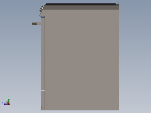 燃气灶具右视缩略图