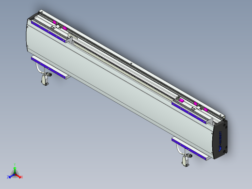 威洛博VL系列直线电机模组-2VL17E3-S600