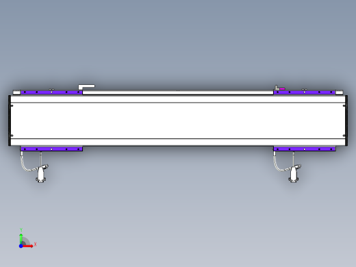 威洛博VL系列直线电机模组-2VL17E3-S600前视缩略图