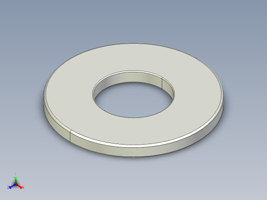 紧固件-STEP 0.3125 Flat Washer