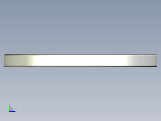 紧固件-STEP 0.3125 Flat Washer左视缩略图