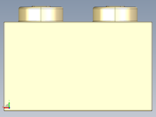 乐高套装 4421基本积木-4114306 - 3003 Brick Yellow - Tan Brick 2 x 2.STEP后视缩略图