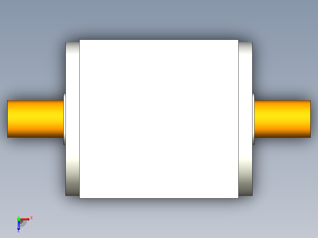 换向器PW170双轴 PGH142-L2 22-110-145-M8.stp俯视图
