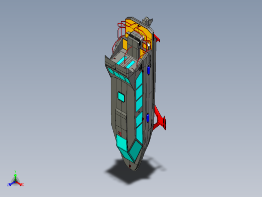 Dolphin Seabus游艇模型