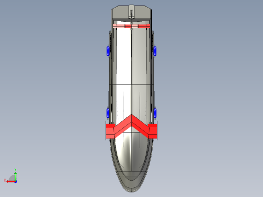 Dolphin Seabus游艇模型后视缩略图