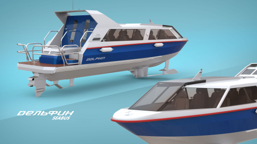 Dolphin Seabus游艇模型缩略图