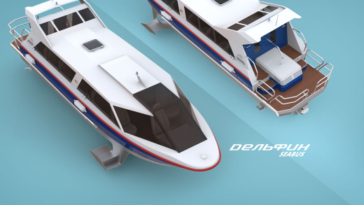 Dolphin Seabus游艇模型缩略图