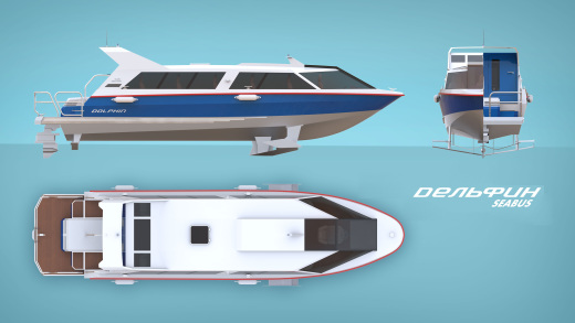 Dolphin Seabus游艇模型缩略图