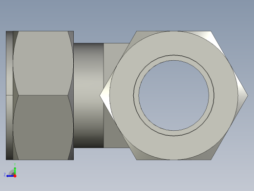 卡套式工业通用硬管接头20_jbu-s右视缩略图