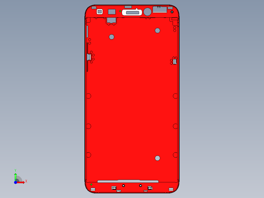 S1-CNC7-笔记本CNC工装夹具三维模型20150117前视图