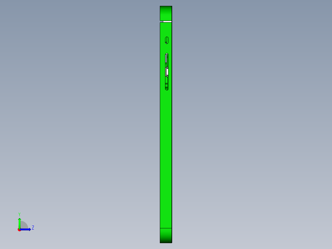 S1-CNC7-笔记本CNC工装夹具三维模型20150117左视图