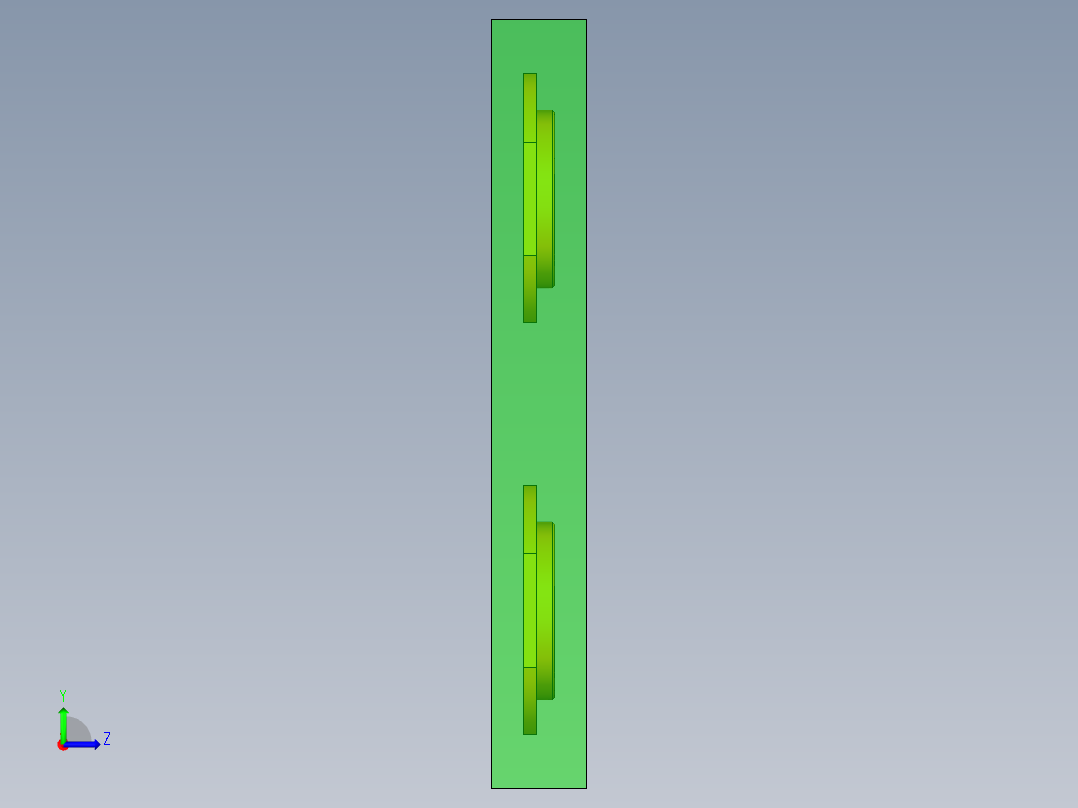 2nd-camera-ring-笔记本CNC工装夹具三维模型CNC1左视图
