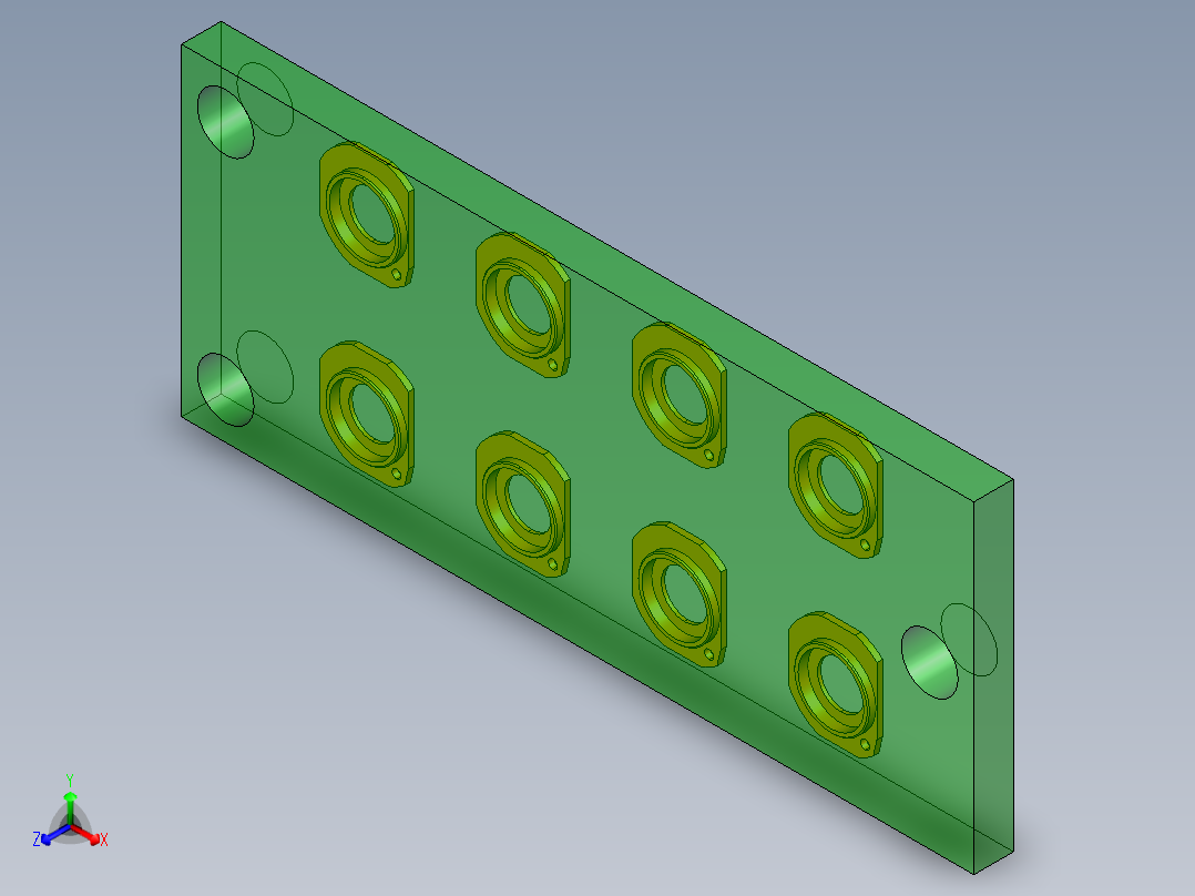 2nd-camera-ring-笔记本CNC工装夹具三维模型CNC1正等轴测图