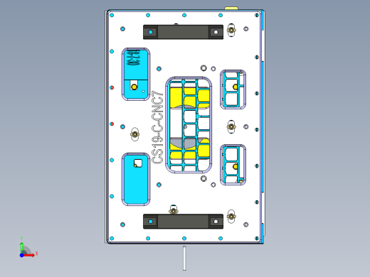 CS19-C-CNC7笔记本CNC工装夹具三维模型-180927前视缩略图