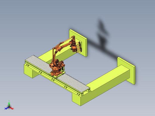 门架式拾搬运持机械手